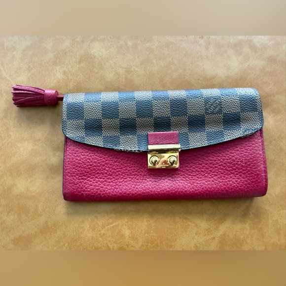 Louis Vuitton Handbags - Louis Vuitton Portefeuille Croisette Damier Canvas/Leather Long Wallet